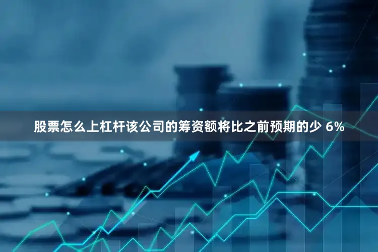 股票怎么上杠杆该公司的筹资额将比之前预期的少 6%